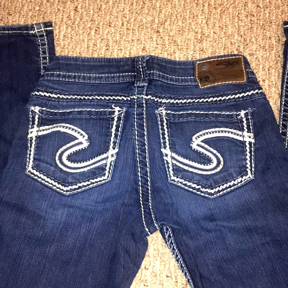 Silver Jeans Co. “Frances” 18” bootcut jeans